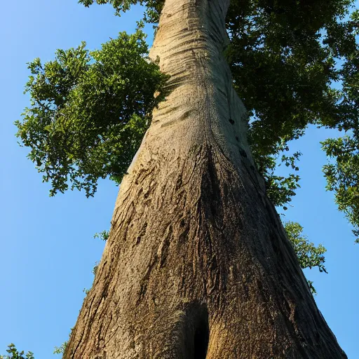 Prompt: tree with male phallus organ