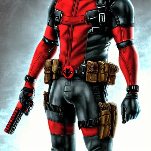 Prompt: epic deadpool art, high detail, high definition, photorealistic, hdr, rtx,