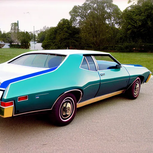 Image similar to bismuth crystal 1 9 7 6 gran torino