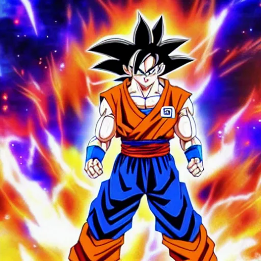 Image similar to goku