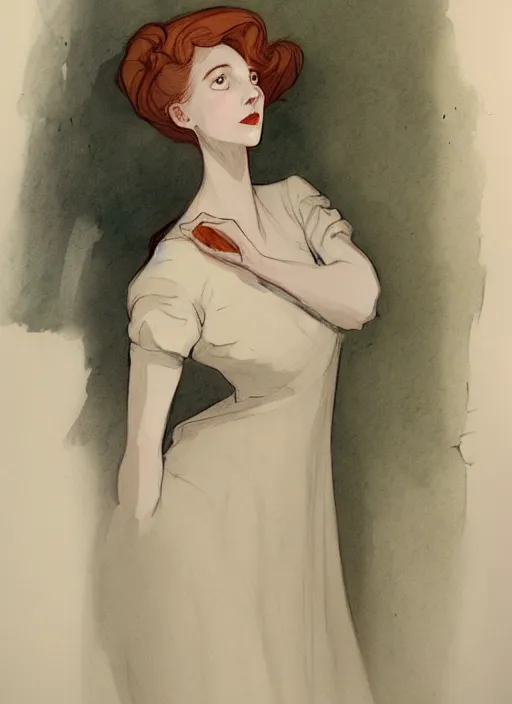 Image similar to a portrait of a pretty young lady by abigail larson