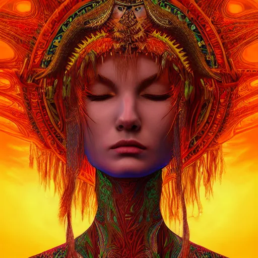 Prompt: fantasy art, highly detailed, beautiful, surreal, ayahuasca shaman, smooth, trending on artstation, beautiful, serene, meditating, digital art, prismatic, light diffusion, digital art, smooth render, octane render, dmt, ascending, breakthrough, elven, pearlescent by moebius