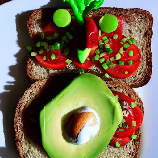 Image similar to Avocado Toast Monster