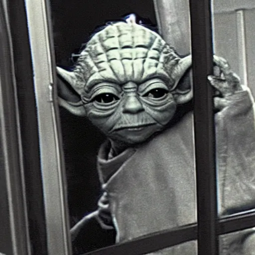 Image similar to yoda caught robbing store cct footage