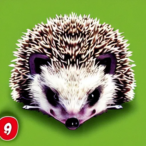 Prompt: amongus game twitch emote sus hedgehog