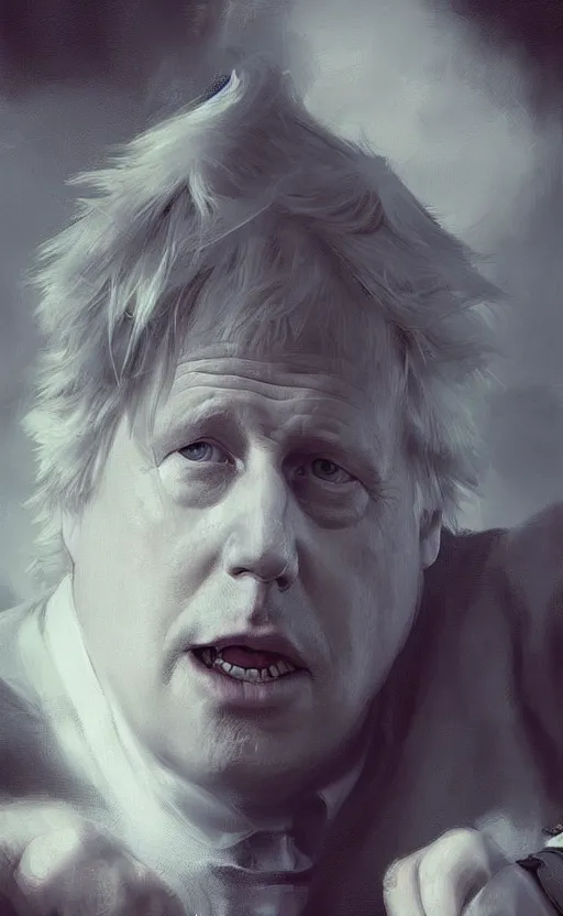 Prompt: boris johnson, digital art, ultra realistic, ultra detailed, ultra wide Lens, art by greg rutkowski