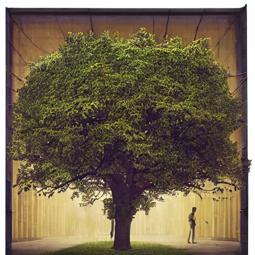 Image similar to tree of life by Dan Witz