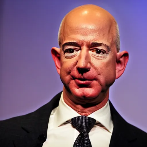 Prompt: jeff bezos as a bum