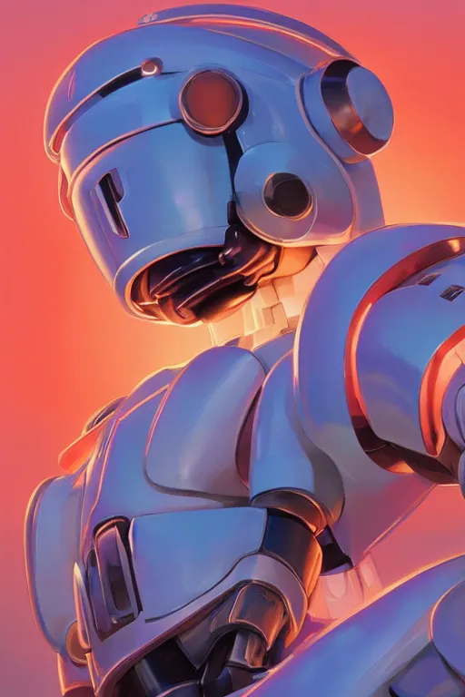 Image similar to metabots medabots medarotto medarot robot minimalist comics helmet mask neon cybereye, behance hd by jesper ejsing, by rhads, makoto shinkai and lois van baarle, ilya kuvshinov, rossdraws global illumination ray tracing hdr radiating a glowing aura