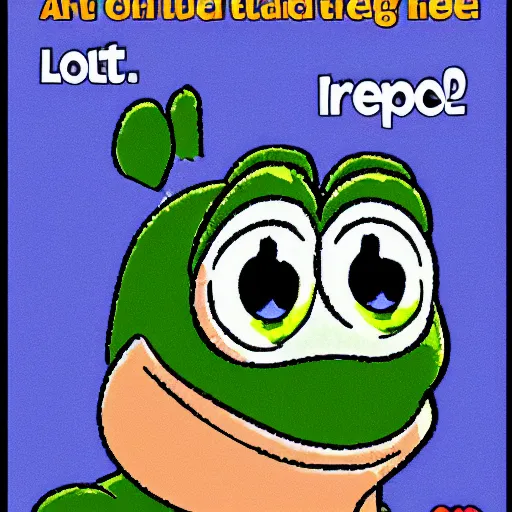 Image similar to a lot of glad pepe