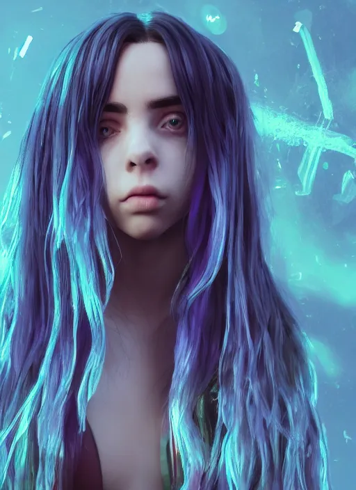 Image similar to Billie Eilish as a video game character, unreal engine render, 4k !dream Madison Beer as a video game character, digital art, unreal engine, unreal engine render, blender render, render, 4k, coherent