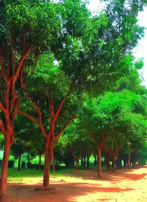 Image similar to dhurma city trees