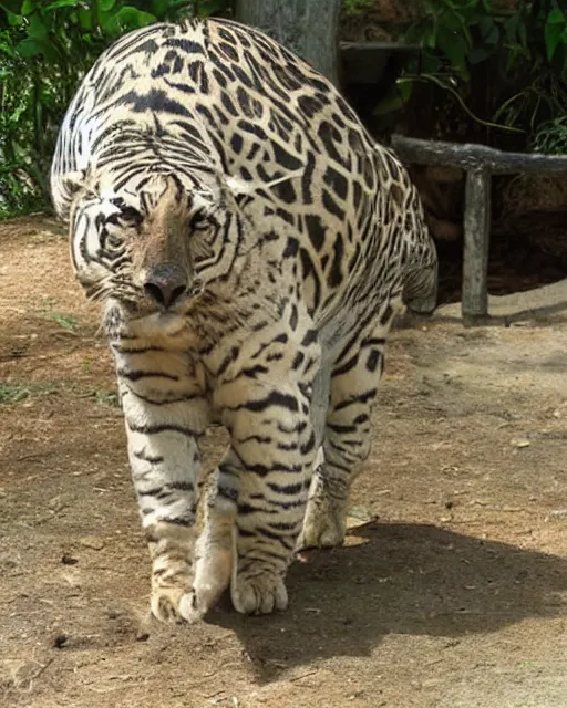 Prompt: i went to a zoo last summer and saw a really cool animal. don't know what it is though.