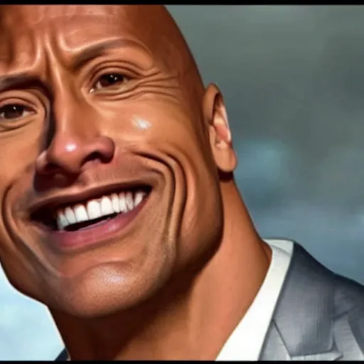 Image similar to Dwayne Johnson as Spiderman