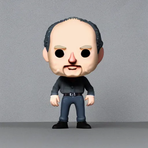 Prompt: bleary eyed werner herzog as a funko pop. 3 d render, 8 k, corona renderer, ray tracing