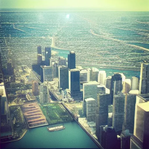 Prompt: “An alien invasion happening over Chicago, photo real, 4k.”