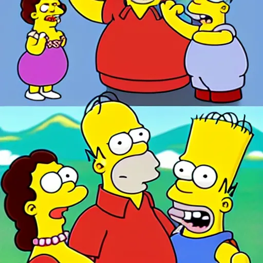 Image similar to Homer Simpson as a Family Guy character