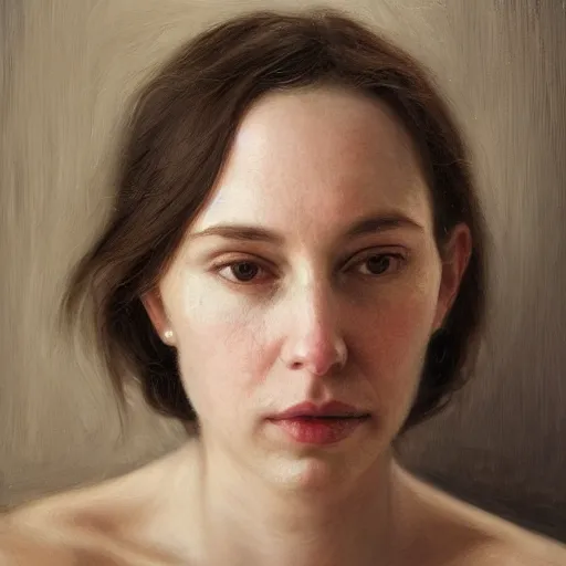 Image similar to cinematic portrait of a woman, intricate, elegant, by alyssa monks, highly detailed, symmetrical face, fine details, masterpiece, trending on artstation