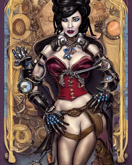 Image similar to lady mechanika by joe benitez