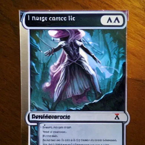 Image similar to a tgv to nice on a magic the gathering playing card, magali villeneuve