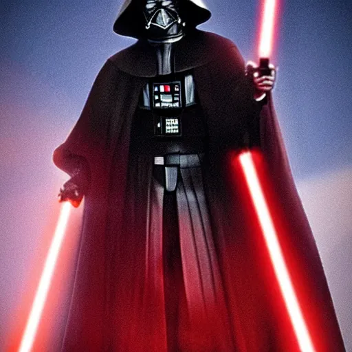 Image similar to revenge of the sith, elmo as darth sidious