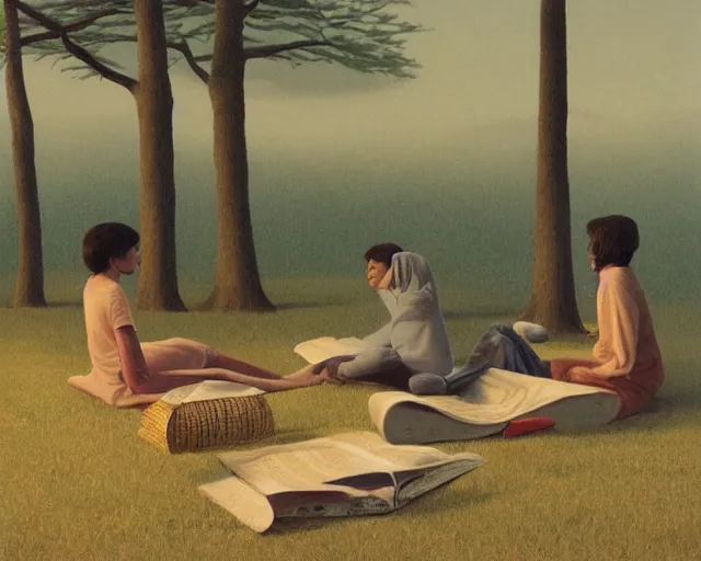 Image similar to peace, warmth, comfort, tranquillity, wholesome, Quint Buchholz, Alex Kiesling, Kamwei Fong