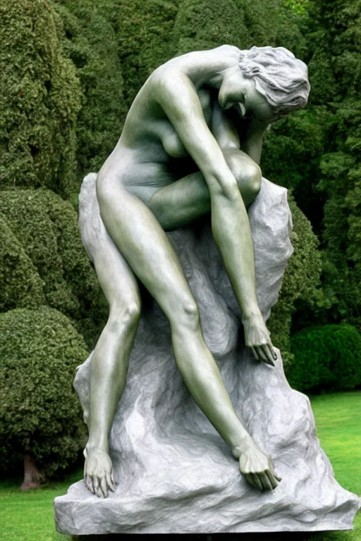 Image similar to sculpture of the Beauty of the life by auguste rodin