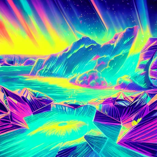 Image similar to shaphire gem, epic retrowave art, trending on art station