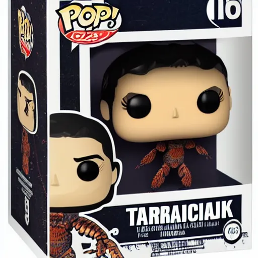 Prompt: pop figure of a tarantula