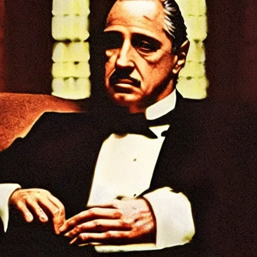 Image similar to the godfather