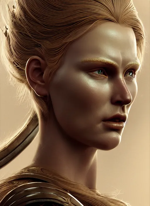 Prompt: hyperrealistic mixed media portrait of a beautiful viking woman, stunning 3d render inspired art by Michael Parkes and Boris Vallejo + perfect facial symmetry + dim volumetric lighting, 8k octane beautifully detailed render, post-processing, extremely hyperdetailed, intricate, epic composition, grim yet sparkling atmosphere, cinematic lighting + masterpiece, trending on artstation