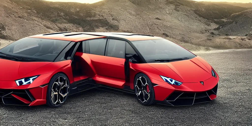 Image similar to “2022 Lamborghini Minivan”