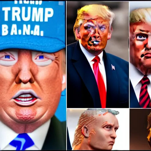 Prompt: donald trump as an avatar, photorealistic, cinematic