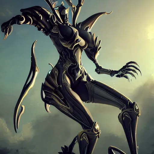 Image similar to highly detailed exquisite warframe fanart, looking up at a 300 foot tall giant elegant beautiful saryn prime female warframe, as an anthropomorphic robot female dragon, proportionally accurate, sharp claws, posing elegantly over your tiny form, detailed legs looming over you, camera close to the legs, camera looking up, giantess shot, upward shot, ground view shot, leg shot, front shot, epic cinematic shot, high quality, captura, realistic, professional digital art, high end digital art, furry art, giantess art, anthro art, DeviantArt, artstation, Furaffinity, 3D, 8k HD render, epic lighting