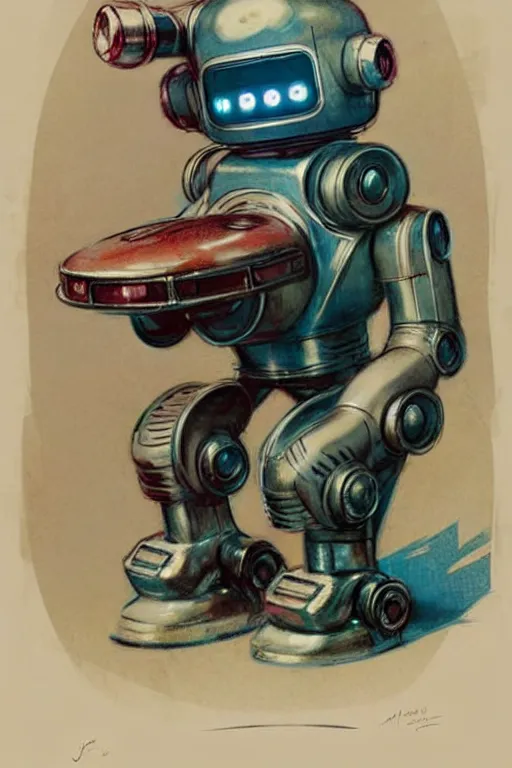 Image similar to ( ( ( ( ( 1 9 5 0 s retro future android robot circus. muted colors. childrens layout, ) ) ) ) ) by jean - baptiste monge,!!!!!!!!!!!!!!!!!!!!!!!!!