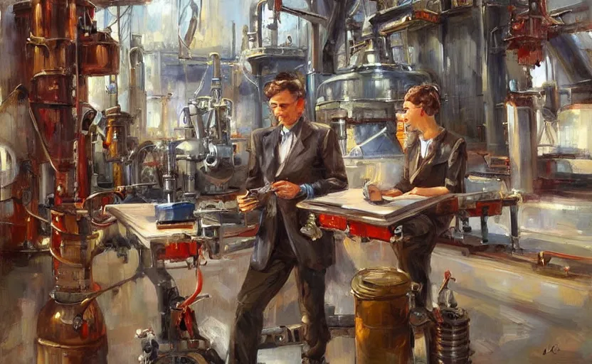 Image similar to Industrial complex by Konstantin Razumov, highly detailded