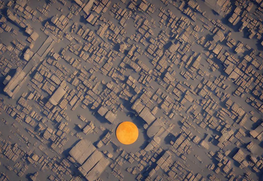 Image similar to accidentally wes anderson award - winning street photograph of a cosmic lunar norilsk russian city on moon, art by greg rutkowsky, trending on artstation, cinematic lighting, filmic grain, golden hour, detailed, 4 k