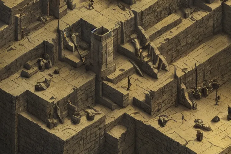 Image similar to king's landing, game of thrones, hbo, isometric art, artstation, highly detailed, cinematic lighting + masterpiece