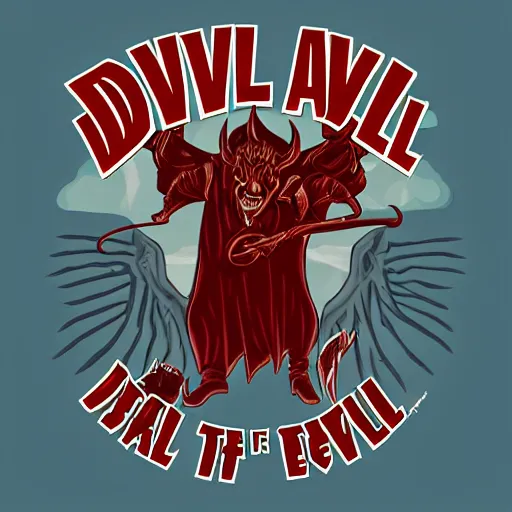 Image similar to devil of all earth in the style of valorant