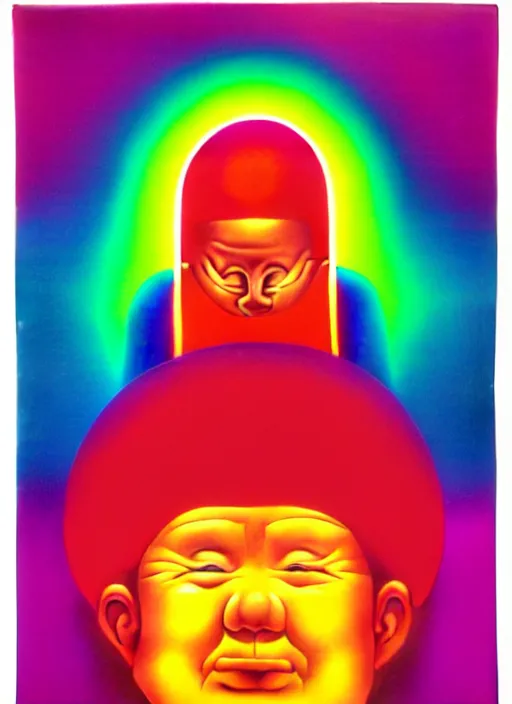 Image similar to god by shusei nagaoka, kaws, david rudnick, airbrush on canvas, pastell colours, cell shaded, 8 k