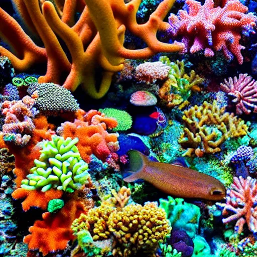 Image similar to coral reef on the supermarket checkout