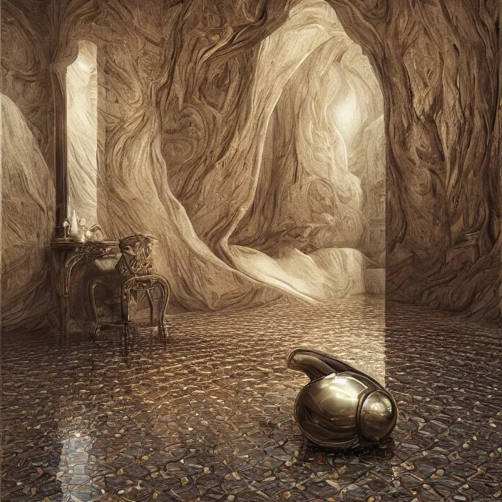 Prompt: hyperrealistic random objects in a surreal dreamscape environment by salvador dali, highly detailed, 3 d render, vray, octane, beautiful lighting, photorealistic, intricate, elegant, wayne barlowe, water, mirrors, doorway, beautiful, masterpiece, trending on artstation, artgerm, checkered floor