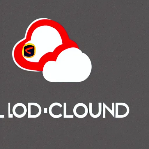 Image similar to logo combining cloud and drone