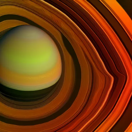 Prompt: 3 d render of saturn fracturing into a million psychedelic pieces