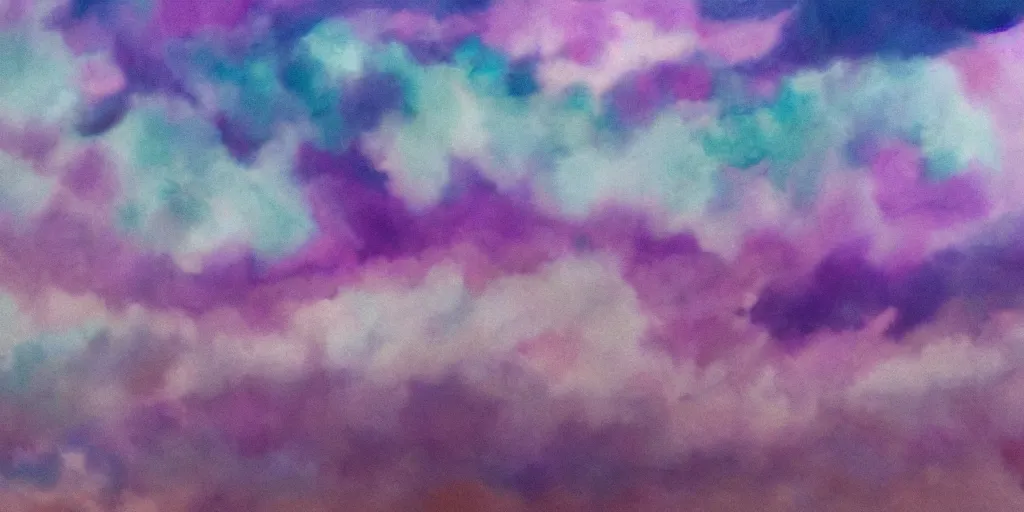 Prompt: The Sky is purple why are we crying when is tomorrow, abstract, hyperdetailed, renaissance
