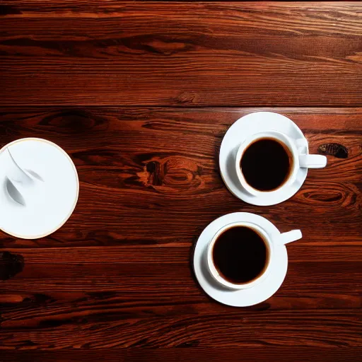 Prompt: fellow stagg ekg, and a kalita wave, on a coffee table, product photography, ad campaign