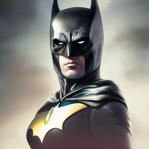 Prompt: characters portrait of MoonKnight mixed with Batman by ArtGerm and Tom Bagshaw, merged character, 4k, highly detailed, cinematic lighting