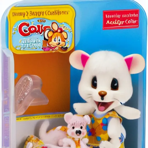 Prompt: calico critters disney goofy