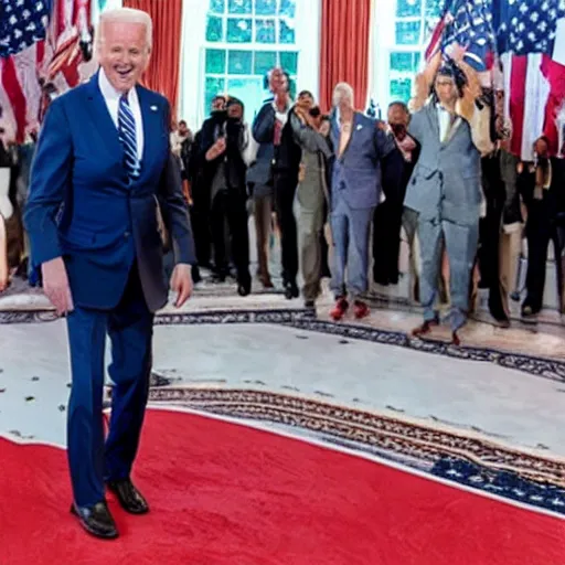 Prompt: joe biden swag