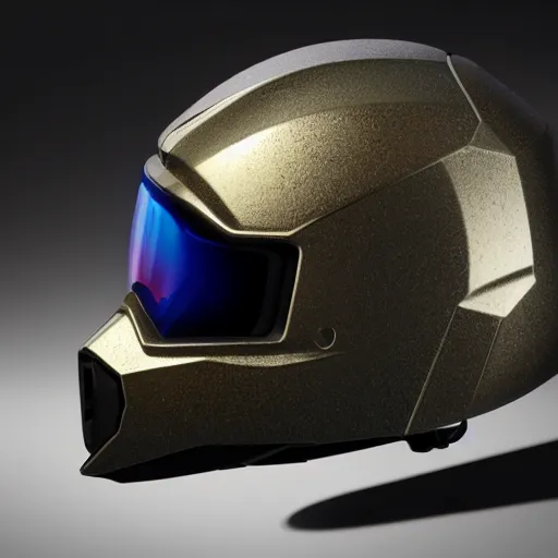 Prompt: ultra realistic product photography of nike branded gundam helmet, highly detailed, HUD face, deep black background, octane render, vray, shimmering, glossy, Fvckrender, geomerty, prism highlights, C4D, ray tracing reflections, diffraction, macro, flickr, 500px, photography, atmosphere, depth of field, grading, lumen reflections, golden ratio, hyper realistic, incandescent, rule of thirds